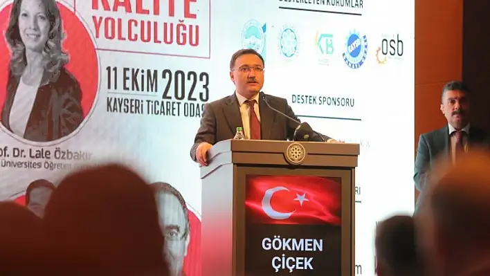 Vali Çiçek, Zirve'de konuştu: 'Denizi limanı yok... Rekorlar kırıyor'