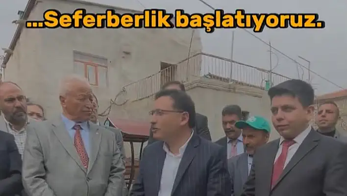 Vali Çiçek, o vadi için seferberlik başlattı!