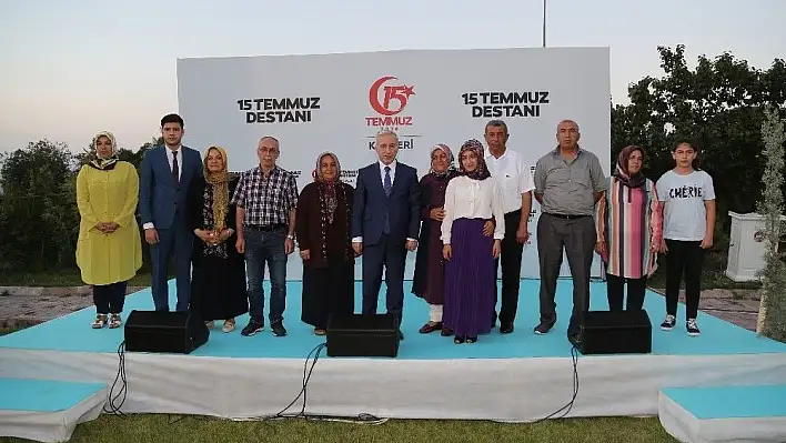 Vali Kamçı ' O Gece Kahraman Şehit ve Gazilerimiz Milletimizin ve Tüm Mazlum Halkların Umudu ve Gururu Olmuştur'
