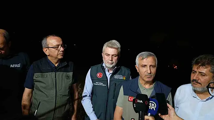 Validen yangın açıklaması!