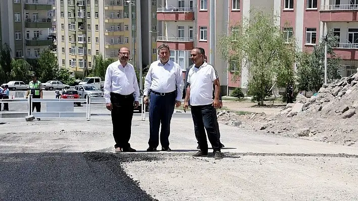 Viyadük bağlantı yoluna giden yol asfaltlandı