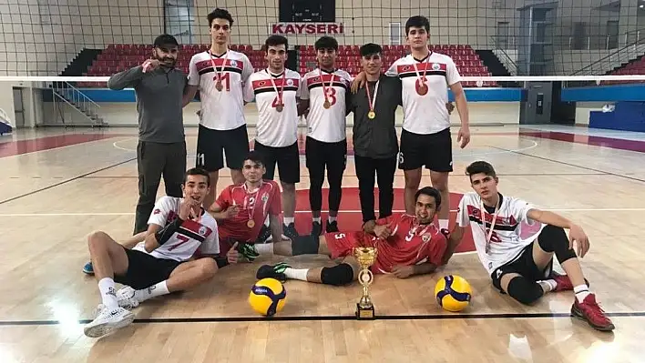 Voleybol Takımı 5. Kez Kayseri Şampiyonu
