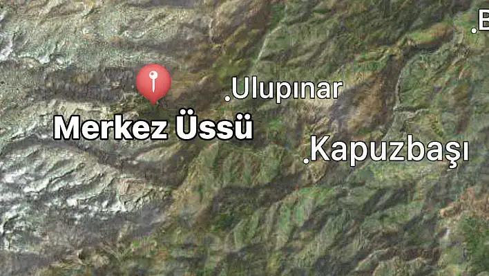 Yahyalı'da 2 küçük deprem