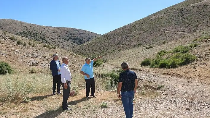 Yahyalı'da mera yolları bakıma alınıyor