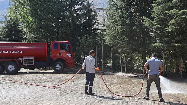 Yahyalı'da okullar ve çevresi için alarma geçildi