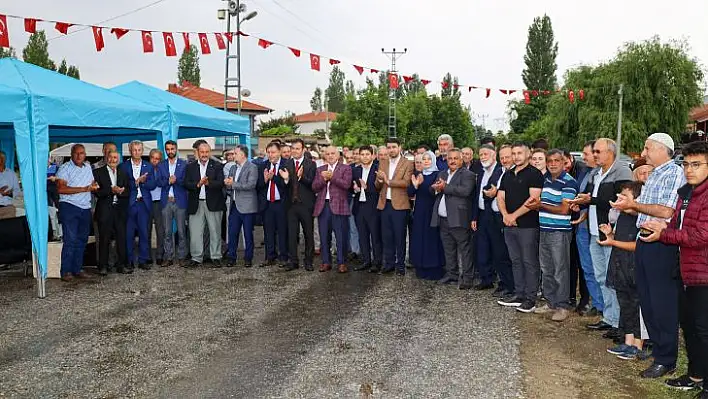 Yahyalı'da Yerköy Cami Temeli Atıldı