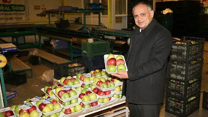 Yahyalı'nın elması Türkiye Büyük Millet Meclisinde