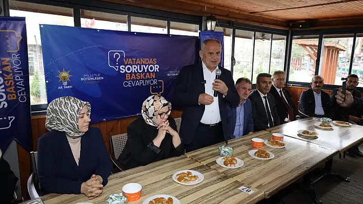 Yahyalılılar Başkan Öztürk'e sorularını yöneltti