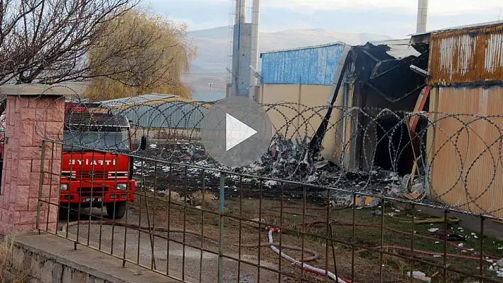 Yangındaki hasar gün ağarınca ortaya çıktı