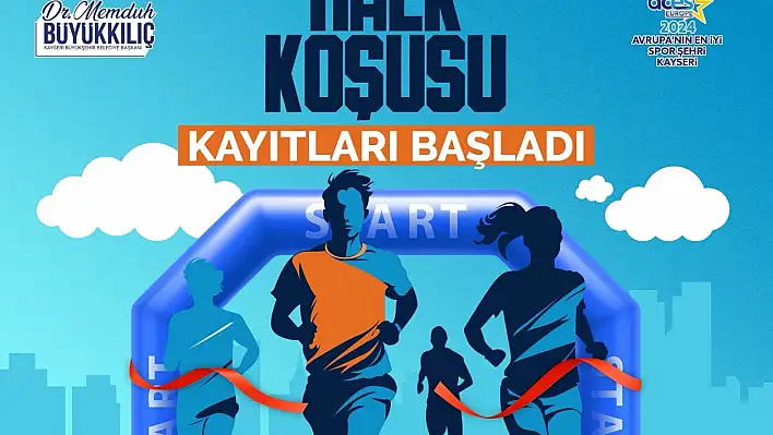 5. Uluslararası Kayseri Yarı Maratonu başlıyor