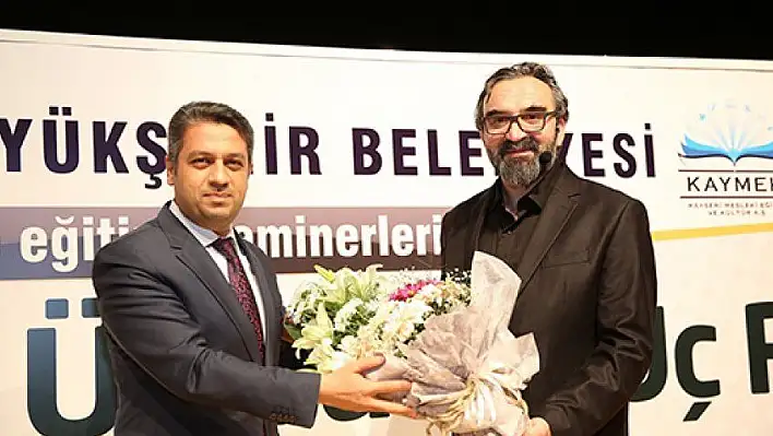 Yazar Senai Demirci, KAYMEK eğitim seminerine katıldı