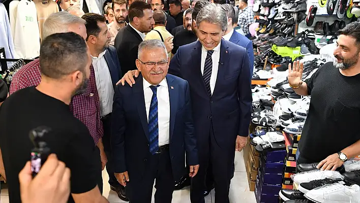 Yerel yönetimlerden esnafa ziyaret