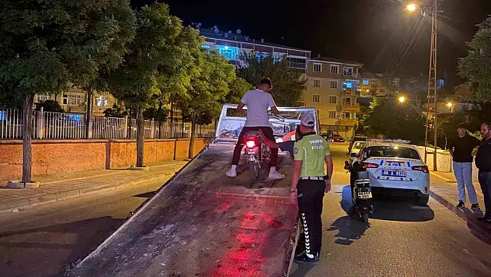 Trafikte sıkı denetim
