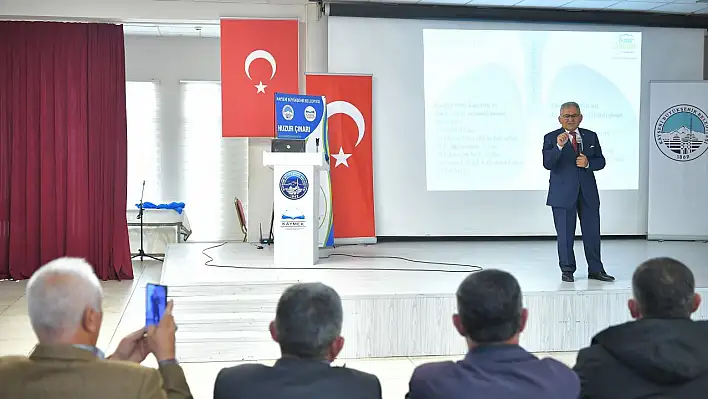 Yeşilhisar'da muhtarlara yönelik eğitim semineri düzenlendi