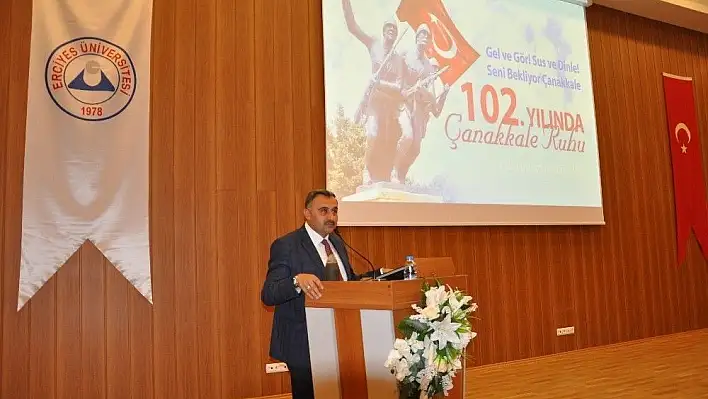 102. yılında Çanakkale ruhu konuşuldu