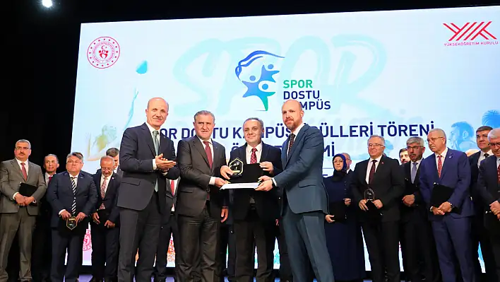 YÖK'ten ERÜ'ye birincilik ödülü