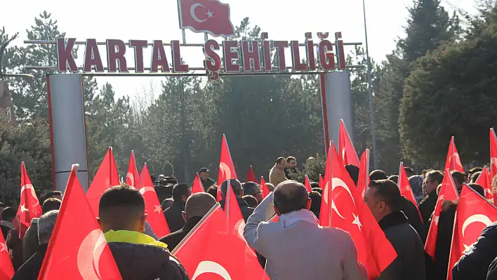 'Yolumuz şehitlik yolu'