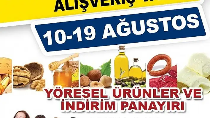 Yöresel Ürün ve İndirim Panayırı Meysu Outlet'te Başlıyor
