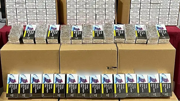 Binlerce kaçak ürün ele geçirildi