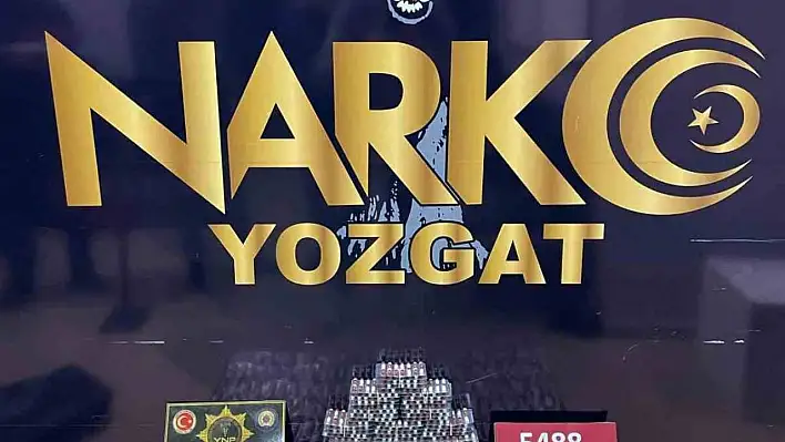 Yozgat'ta sentetik hap operasyonu