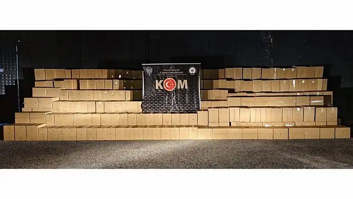 Rekor sayıda makaron ele geçirildi