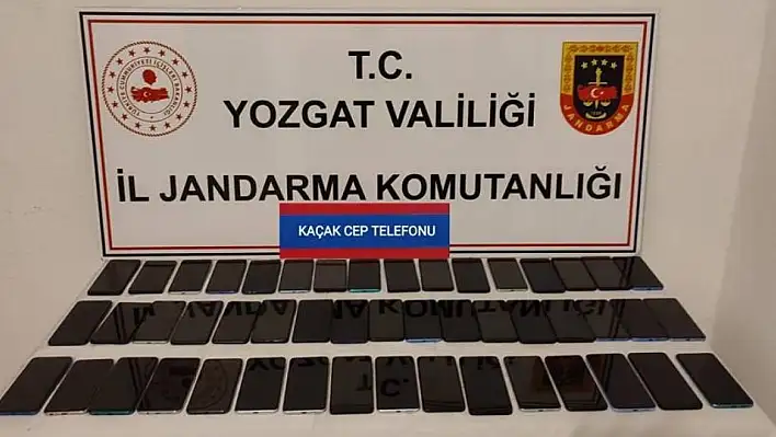 Yozgat'ta kaçakçılık operasyonu