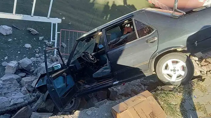 Kontrolden çıktı okulun bahçesine uçtu