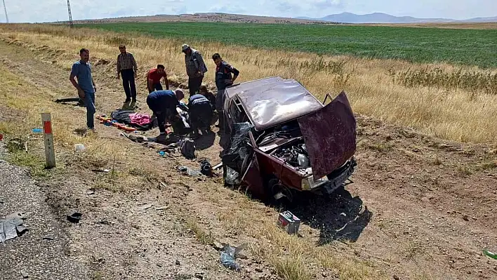 Yozgat'ta  kaza: Ölü ve yaralılar var