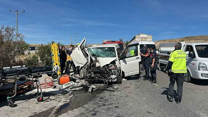 Yozgat'ta kaza: 5 yaralı