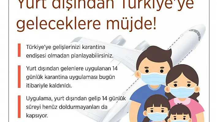 Yurt dışından gelen vatandaşlara gözetim uygulaması kalktı mı?