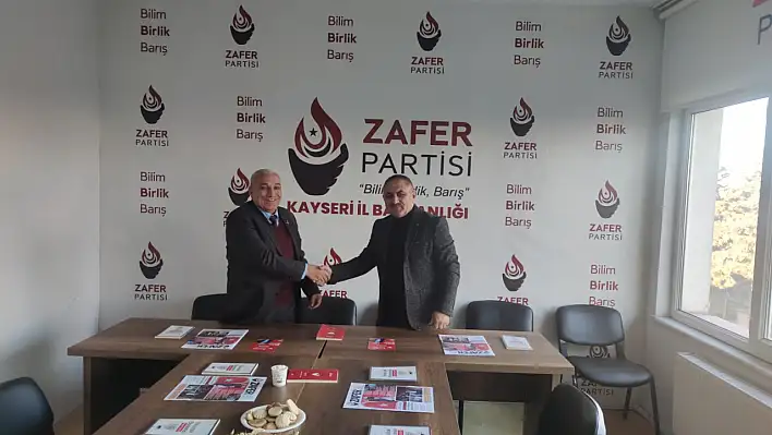 Zafer Partisi'ne katıldı...