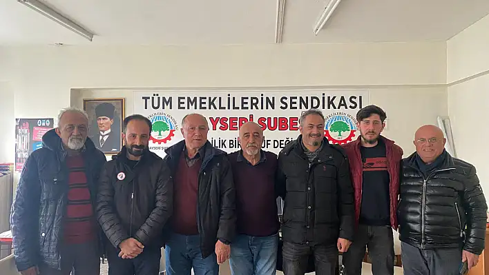 Ziyaretin gündeminde 'emekliler' vardı