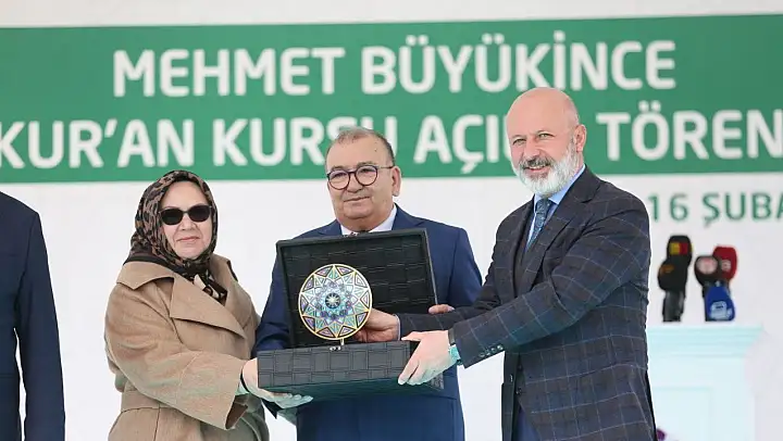 Başkan müjdeyi açılışta verdi