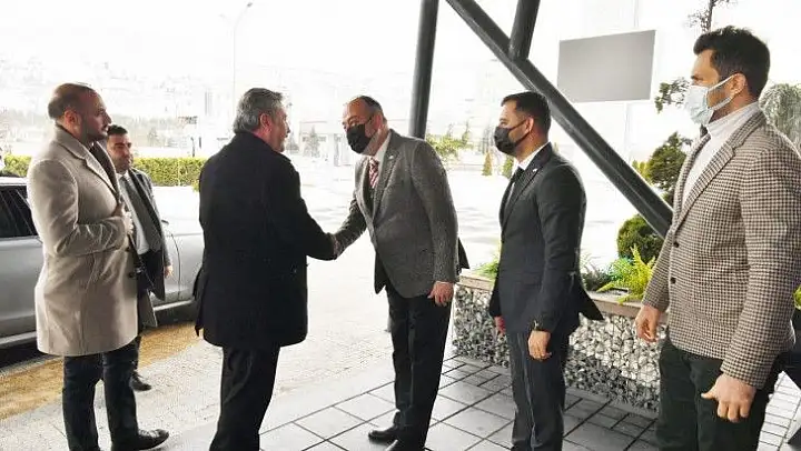 Başkan Palancıoğlu'ndan Başkan İmamoğlu'na ziyaret