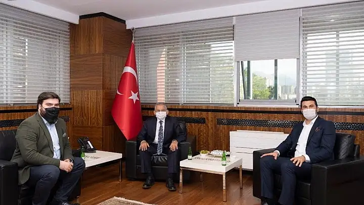 Kayak Kulübü'nden Büyükkılıç'a ziyaret