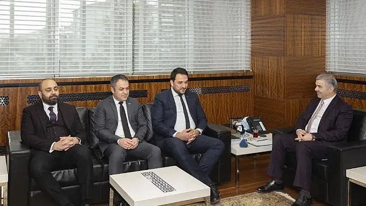 MÜSİAD heyetinden Başkan Çelik'e ziyaret