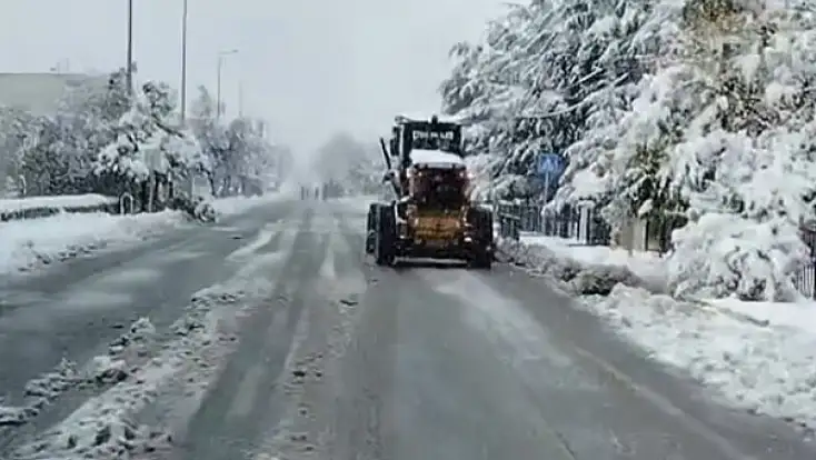 Başkan'dan karla mücadele açıklaması!