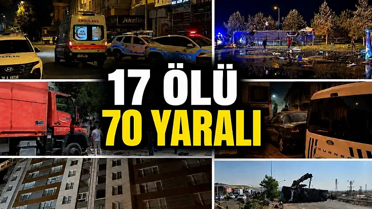 Cinayet, bıçaklama, kaza! Kayseri’de neler oldu neler