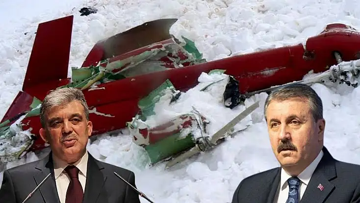 Destici: Abdullah Gül ‘Uçaklar düşürdü’ dedi!