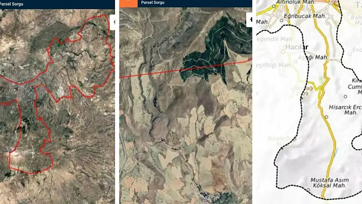 Develi’nin sınırları daralıyor mu? Tapu kadastro haritasındaki detay Develileri tedirgin etti