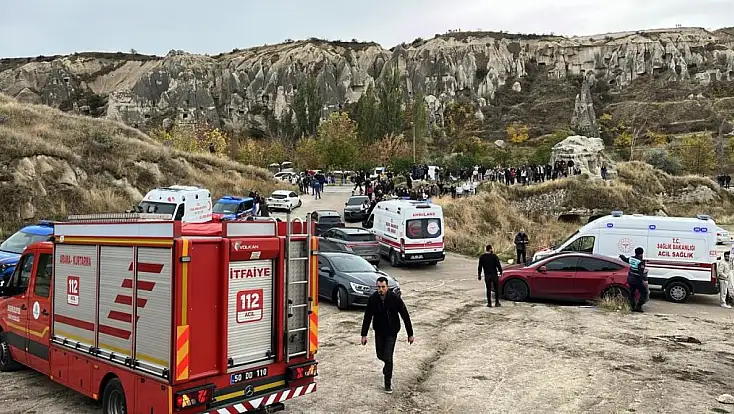 Flaş! Göreme’de peri bacası çöktü, ölü ve yaralılar var…