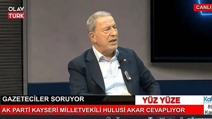 Hulusi Akar, TOMTAŞ’a ortak mısınız sorusuna böyle cevap verdi