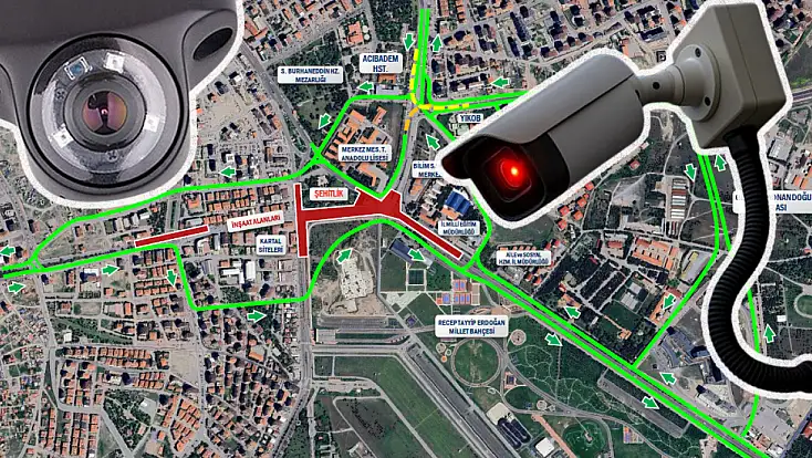 İzin çıktı! Kayseri’de o bölgeye gece görüş kameraları konuluyor