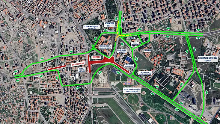 Kayseri'de gürültü seviyesini yüzde 20 azaltacak proje!