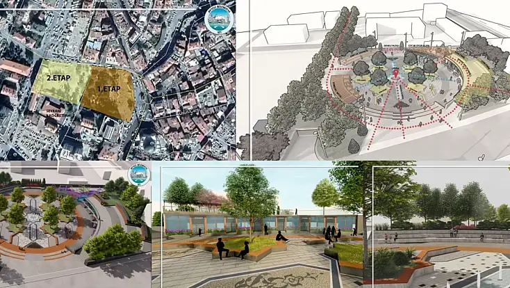Kayseri'de merakla beklenen Meydan projesi ortaya çıktı! Alta otopark yapılıyor