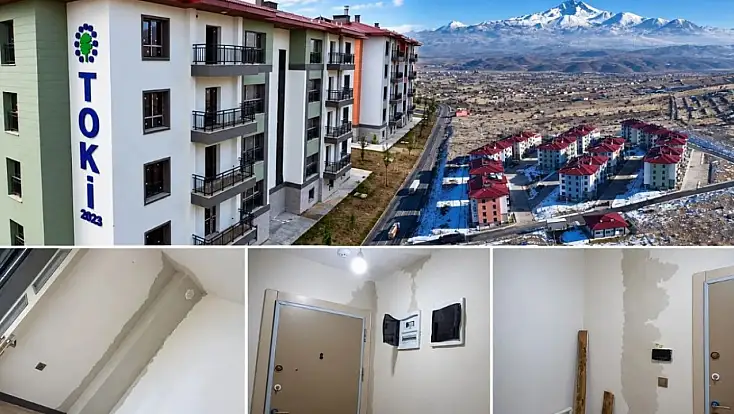 Kayseri’de TOKİ çilesi