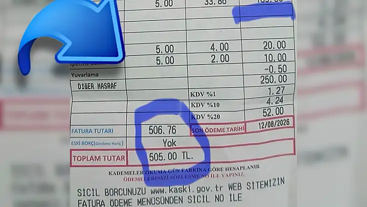 Herkes bunu konuşuyor! Kayseri'deki su faturası neden gündem oldu?