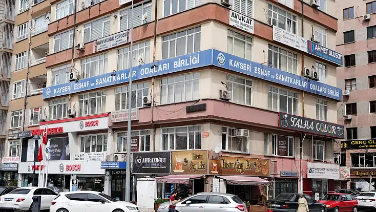 Kayseri esnaf birliği binasına alıcı çıkmayınca fiyat düşürüldü! İşte talep edilen yeni ücret