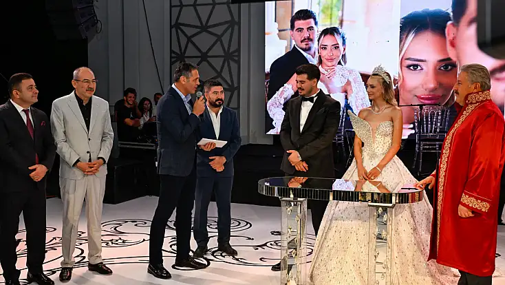 Kayseri protokolü bu görkemli düğünde buluştu