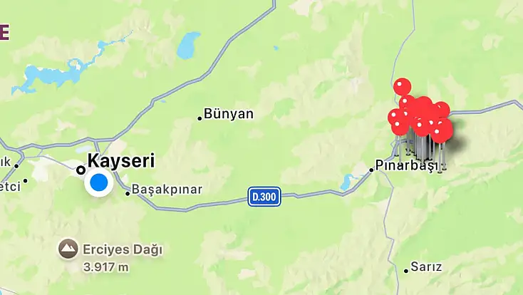 Kayseri sabaha kadar sallandı! 56 deprem oldu